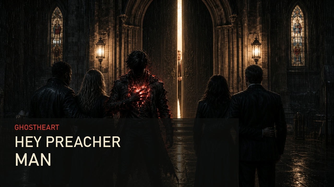 Official GhostHeart artwork for Hey Preacher Man